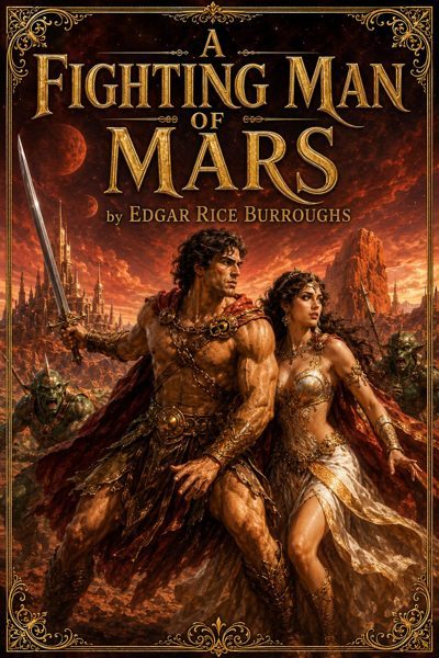 Cover of A Fighting Man of Mars by Edgar Rice Burroughs
