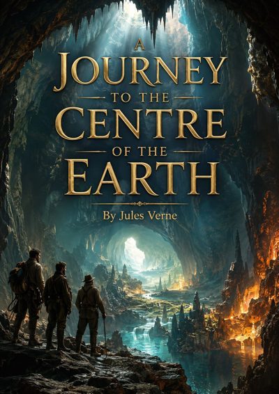 Cover of A Journey to the Centre of the Earth by Jules Verne