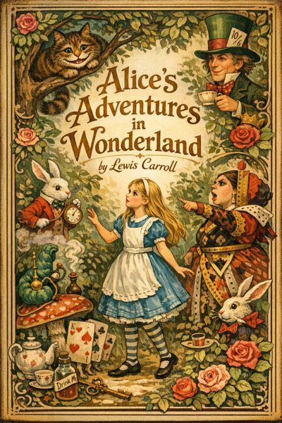 Cover of Alice’s Adventures in Wonderland by Lewis Carroll