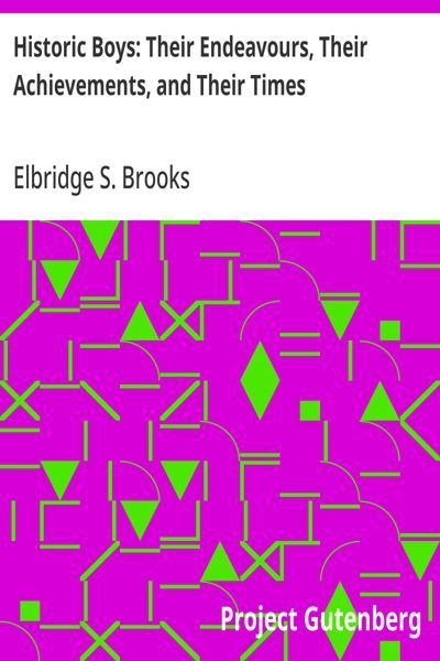 Cover of Historic Boys by E. S. Brooks