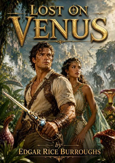 Cover of Lost on Venus by Edgar Rice Burroughs