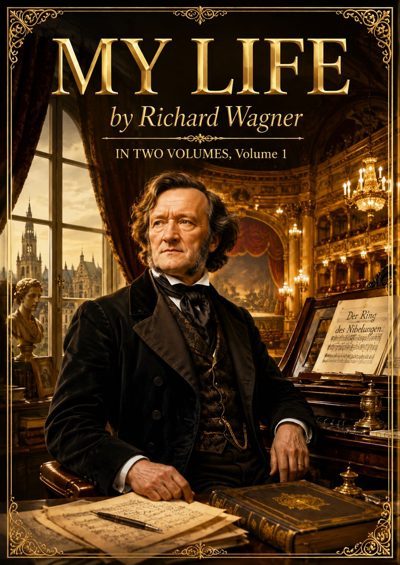 Cover of My Life Volume 1 by Richard Wagner