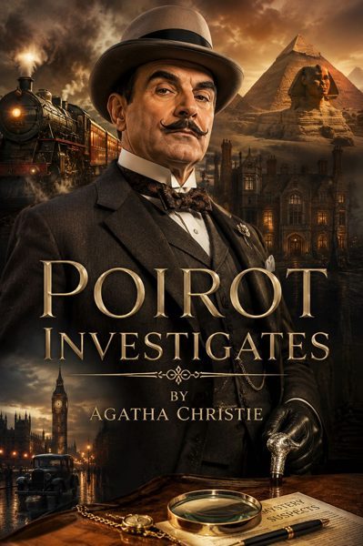 Cover of Poirot Investigates by Agatha Christie