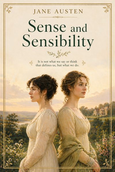 Cover of Sense and Sensibility by Jane Austen