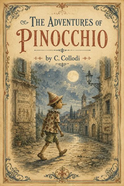 Cover of The Adventures Of Pinocchio by C. Collodi