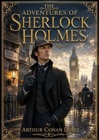 Cover of The Adventures of Sherlock Holmes by Arthur Conan Doyle