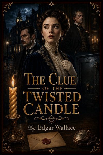 Cover of The Clue of the Twisted Candle by Edgar Wallace