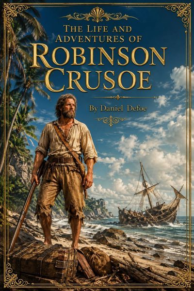 Cover of The Life and Adventures of Robinson Crusoe by Daniel Defoe