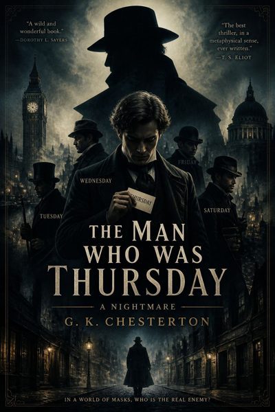 Cover of The Man Who Was Thursday: A Nightmare by G. K. Chesterton