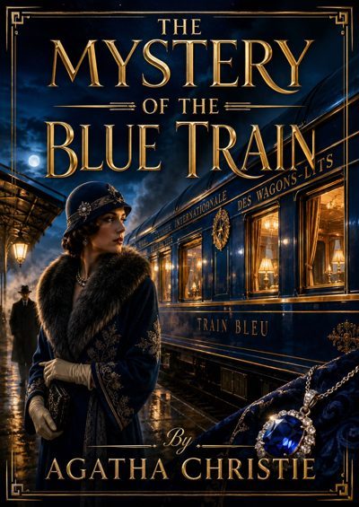 Cover of The Mystery of the Blue Train by Agatha Christie