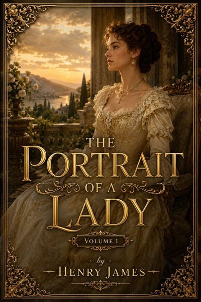 Cover of The Portrait of a Lady, Volume 1 by Henry James