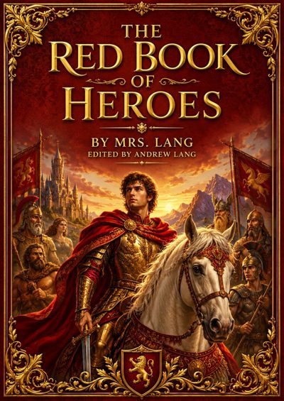 Cover of The Red Book of Heroes by Mrs. Lang