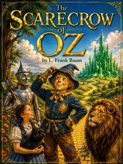 Cover of The Scarecrow of Oz by L. Frank Baum