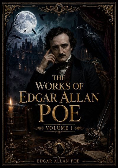 Cover of The Works of Edgar Allan Poe — Volume 1 by Edgar Allan Poe