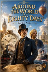 Cover of Around the World in Eighty Days