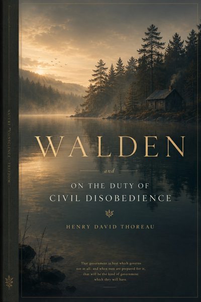 Cover of Walden and On the Duty of Civil Disobedience by Henry David Thoreau